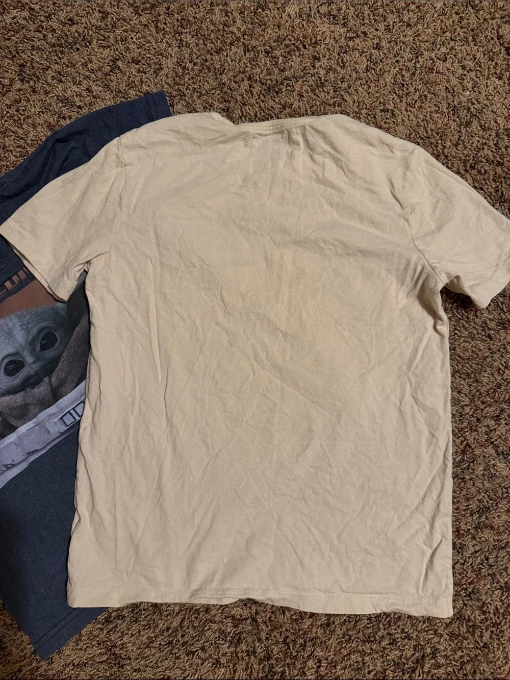 Old Navy Kids Star Wars Tees - Navy & Cream Graphic Shirts